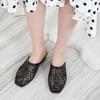Outside Hollow Medium Heel Women's Slippers and Ladies Sandals On Beach Slides Casual Original Low Price Cheap Liquidation Shoes
