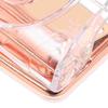 Roségoldener Locher Robuste Aluminiumlegierung Ergonomischer Tragbarer Papierlocher Büroplaner-Zubehör Zeichenaufbewahrung