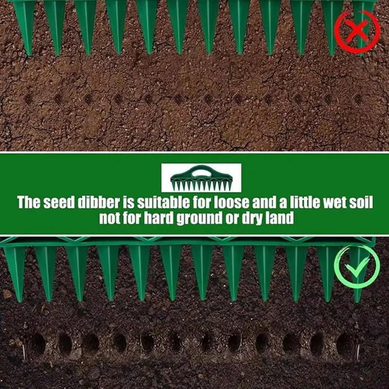 Seedling Sowing Tool Handheld Vegetable Sowing Seeder Hole Puncher Seeding Supplies Planting Hand Tool for Garden Farmlands