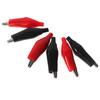 5/10PCS Insulation Metal Alligator Clip Electric Test 35*45mm//28*35mm/24*28mm  5A Small Medium Large Red Black Crocodile Clip