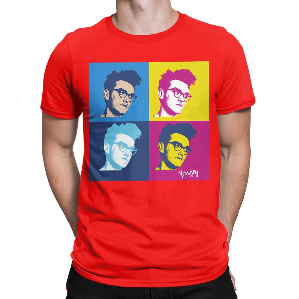 T-shirt Homme Morrissey Tournée 2025 Cadeau 3 Hipster 100% Coton T-shirts Manches Courtes T-shirts Col Rond Vêtements Été