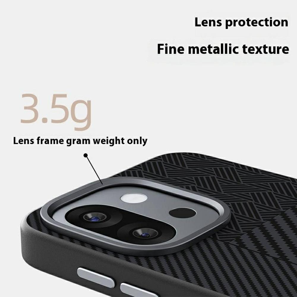 ABEEL Pro OnePlus 13T 5G Magnetický kryt PC + TPU + Hliníková slitina + PU kůže Tenký zadní kryt telefonu