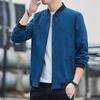 Jarní a podzimní nová bunda pánská stojáček ležérní bunda pánská jarní a podzimní prodyšná mládež slim-fit trend pánské oblečení