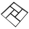 Plastic Floor Moulds Garden Paving Moulds Home DIY Concrete Floor Moulds for Garden Patio