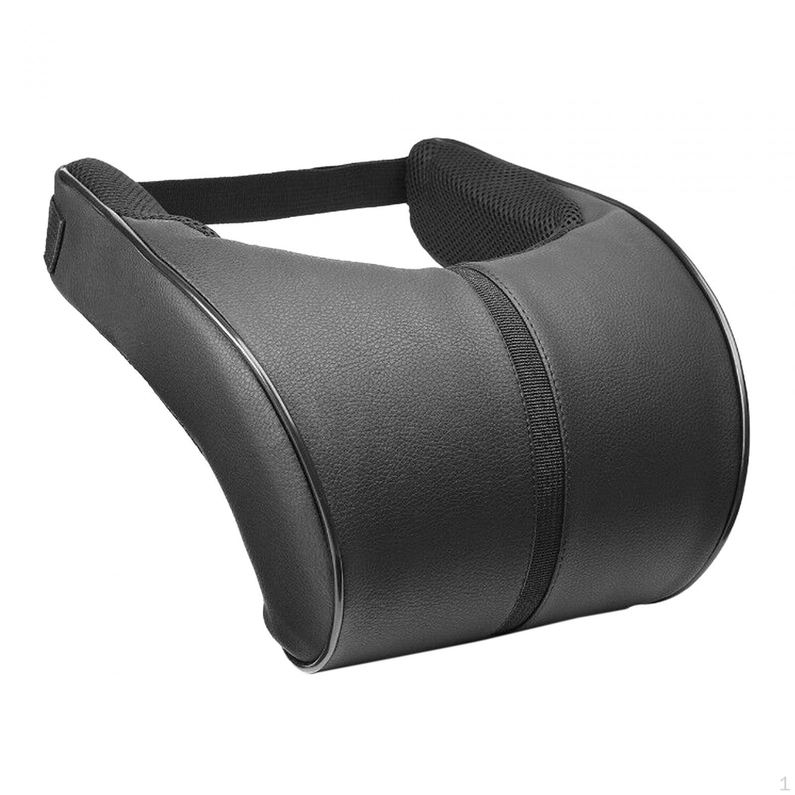 Car Neck Pillow Headrest Support, Soft, Comfortable ,Car Seat Head Rest Cushion ,Head Black