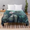 Mythical Sea Creatures Throw Blanket