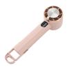 Mini Portable Fan Handheld Semiconductor Cooling Fan 3 Speed Small Desk Fan USB Rechargeable for