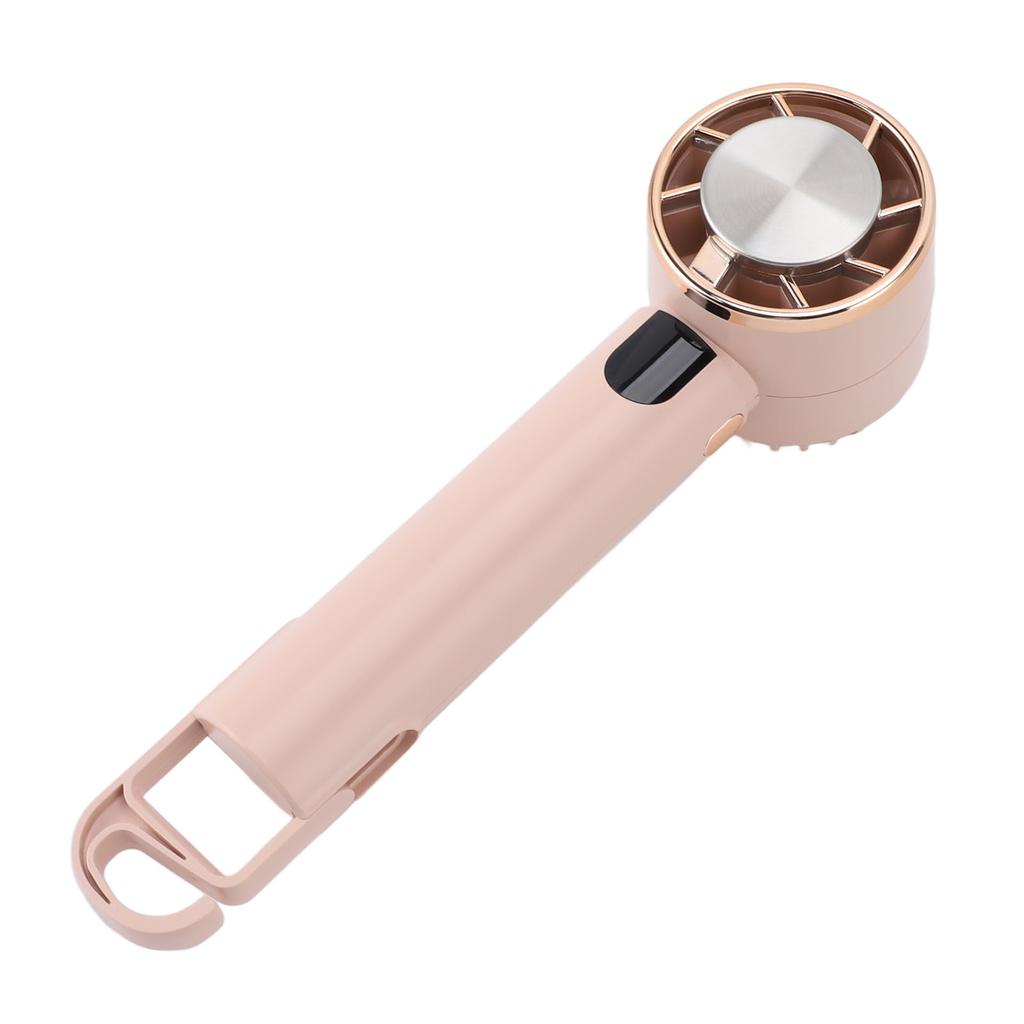 Mini Portable Fan Handheld Semiconductor Cooling Fan 3 Speed Small Desk Fan USB Rechargeable for