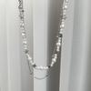 Ingemark 6 Styles Elegant Imitation Pearls Acrylic CCB Star Pendant Chokers Necklace Trendy Hip-hop Cool Alloy Chain Y2K Jewelry