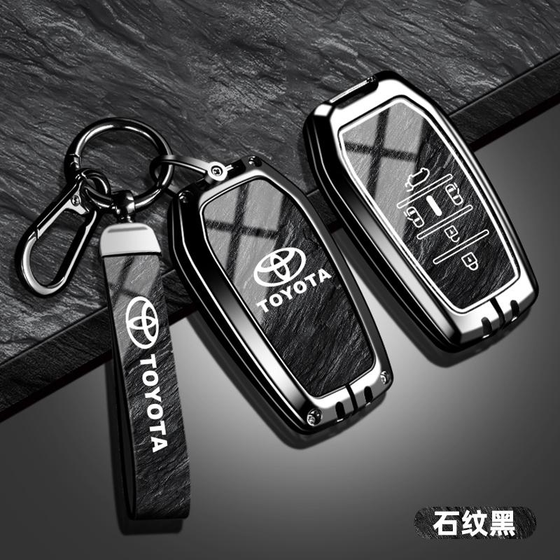 Custodia Cover Guscio Chiave Telecomando Auto Per Toyota RAV4 Corolla C-HR Crown Camry Land Cruiser Prado Yaris Avensis Accessori Protettivi