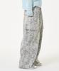 UNKNOWN PLANET Leopard Wide Cargo Pants Gray