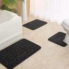 Pebble Embossed Bath Mat Super Absorbent Quick-Dry Thickened Comfortable Toilet Non-slip Floor Mat Machine-Washable Home Decor
