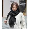 Autumn and Winter Scarf Shawl High end Versatile Solid Color Scarf for Women Autumn and Winter Warm New Imitation Cashmere Scarf
