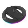 Vertical Stand for Pro for Slim Consoles with 14 RGB Lights Mode for Slim Disc Digital Edition Gamin