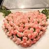 Wedding Car Heart Shape Flower Foam Cage Box with Suction Cup Green Styrofoam Wet Floral Block Artificial Mud Florist Party