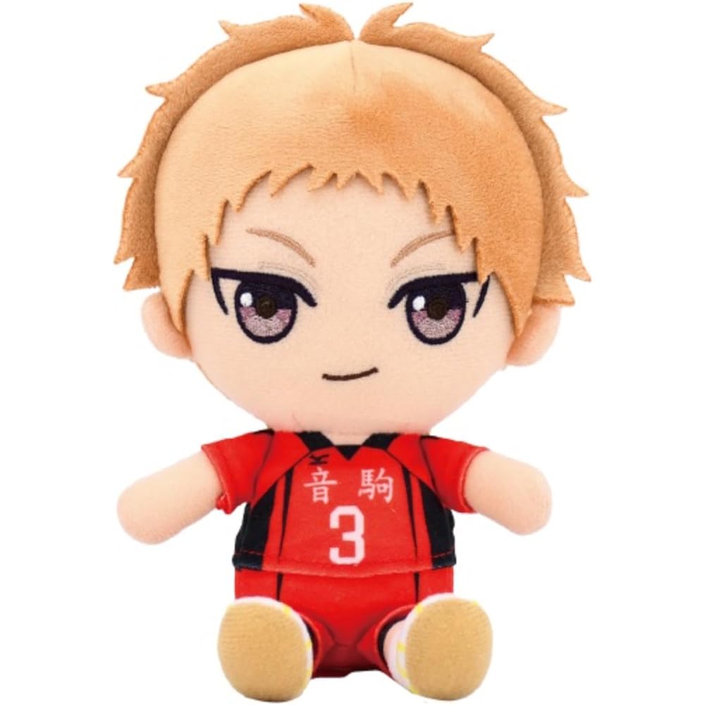 Haikyuu!! Yaku Suke Chibi Plush Toy Soft Stuffed Figure 20cm