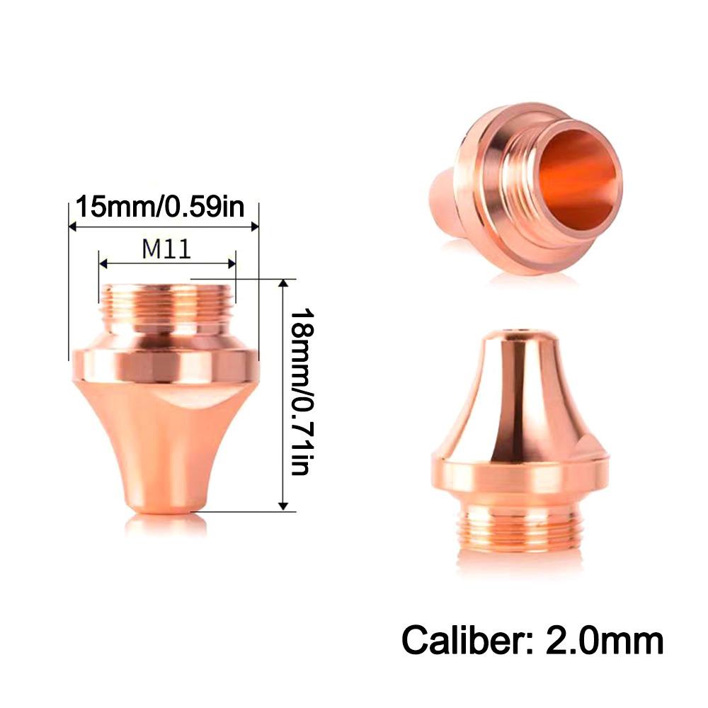 Beveling Structure Laser Cutting Nozzle Fiber Laser Nozzle Laser Head Accessories