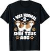 I Was Normal 2 Shih Tzus Ago Dog Lover Puppy Canine T-Shirt Streetwear Harajuku Graphic T Shirts Summer Cotton T-shirt Tops