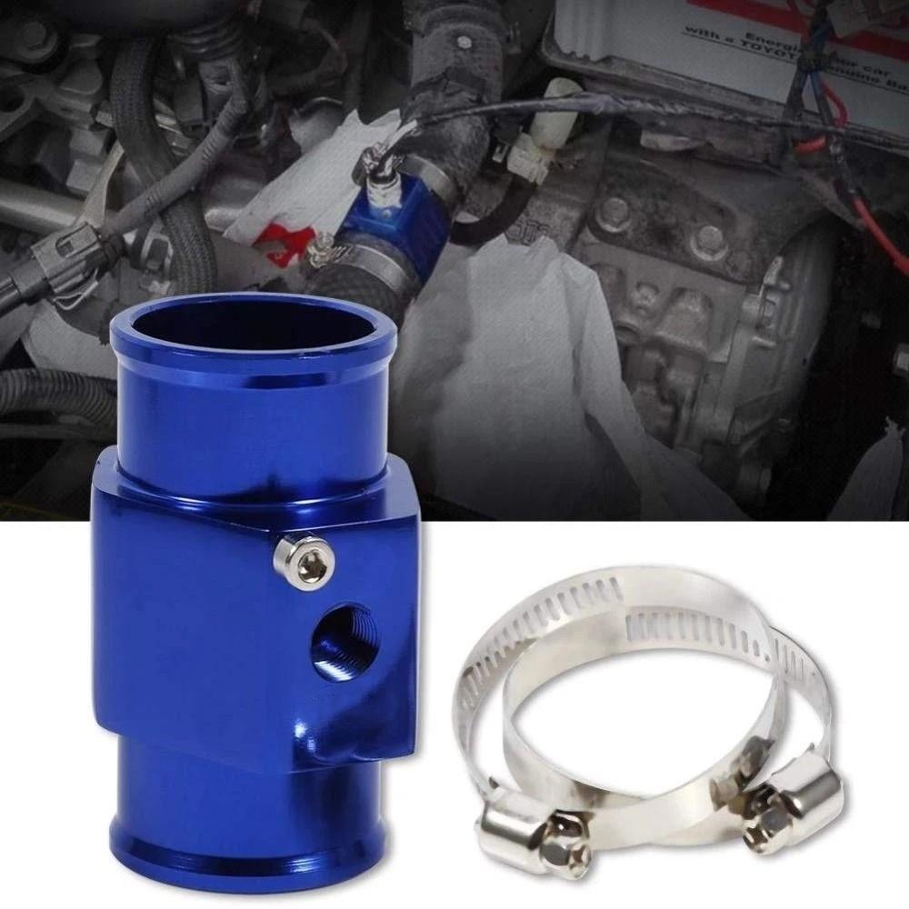 Aluminum Water Temp Sensor 28mm Radiator Hose Adapter Sensor Adapter Temp Joint Pipe  Truck