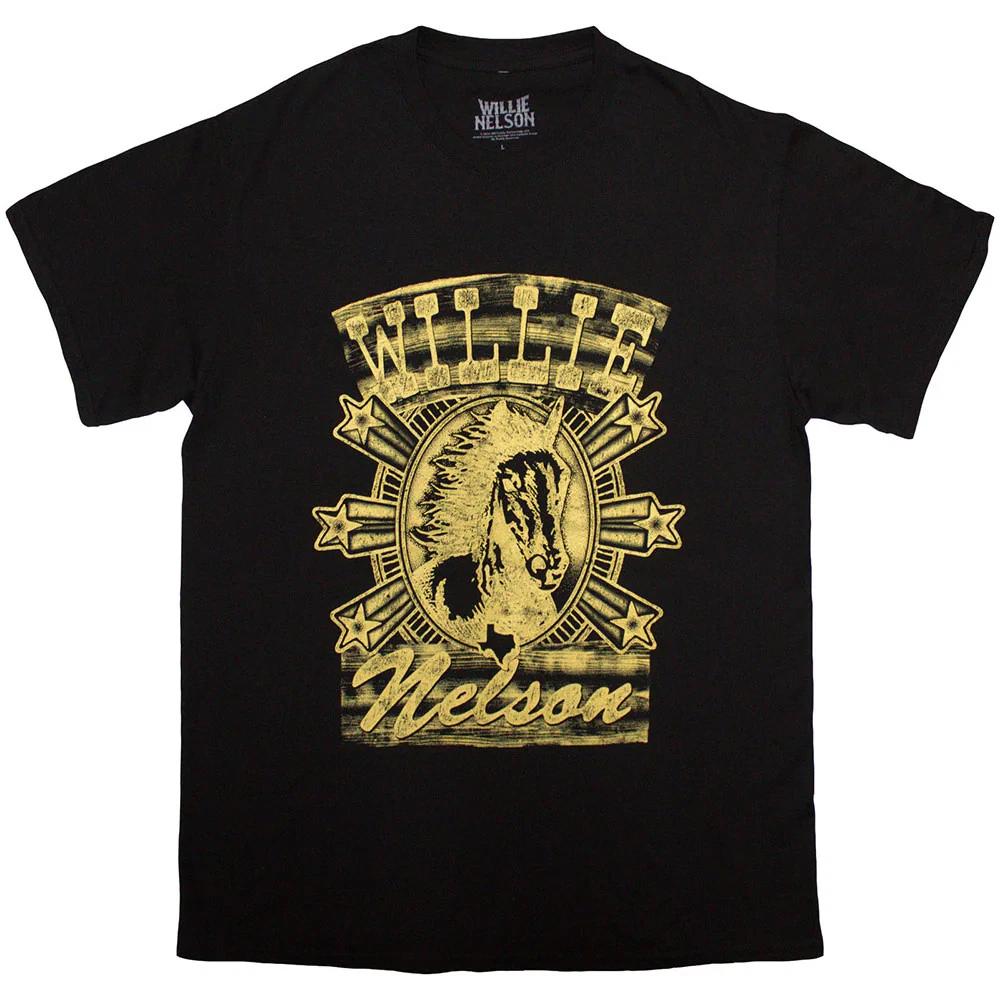 Willie Nelson T-Shirt: Horse OFFICIAL NEW M