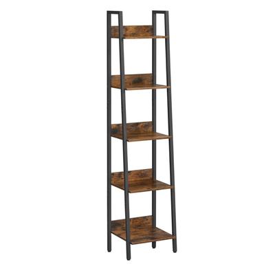 Dark Brown Shelf Bookcase For Room Living Room Begryf 34X30X170