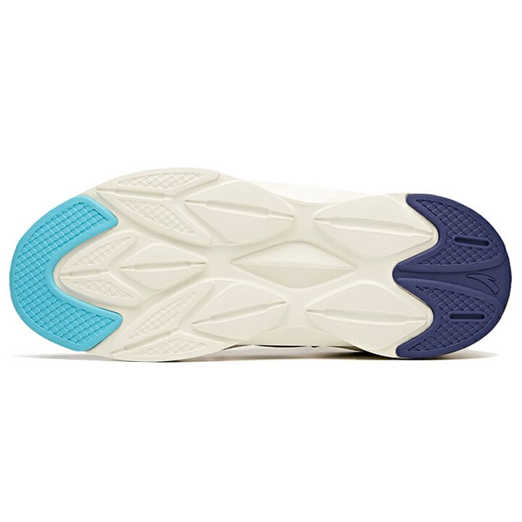 Anta Running Shoes Men Black Ivory Chlorine Blue 912045513-5