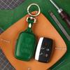 Interior Mouldings Handmade Leather Car Key Case Cover for Land Rover Range Rover Sport A9 Discovery 2 3 4 Sport For Jaguar XF A