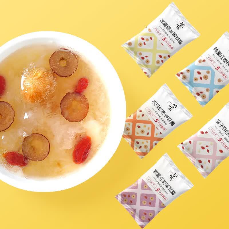 Shenge Lotus Seed Lily White Fungus Soup