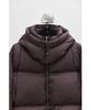 Youth Cropped Down Jacket - Burgundy