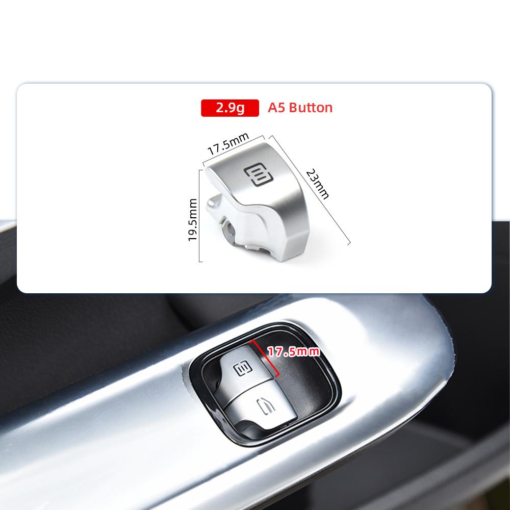 Car Master Window Glass Lift Control Switch For Benz C E S GLC W206 W214 W254 W223 EQE EQE SUV Window Switch Repair Button Cap