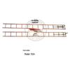 3C Certified Two-Section Firefighting Rescue Ladder with Hook - Available In 3m, 4m, and 6m Lengths