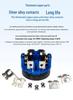 Zhuochao SZW26-160/D202.2BF Universal Changeover Switch: 2 Sections, 3 Gears, Protective Box