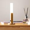 Imitation Wood Art Light Human Body Induction Small LED Night Light USB Charging Hallway Induction Light Closet Induction
