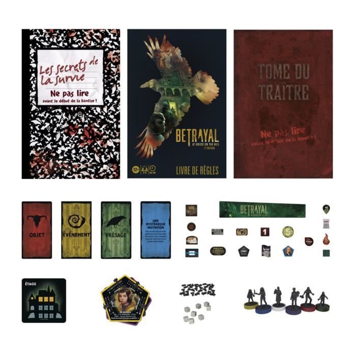 Betrayal At House On the Hill - Jeu De Société Coopératif Et Horreur - Avalon Hill