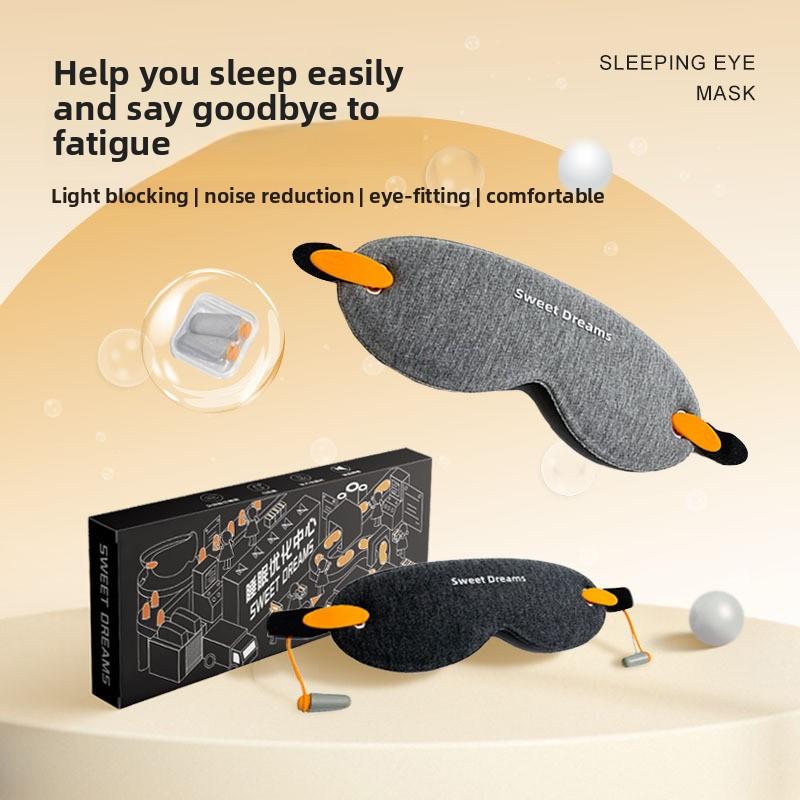 3D Sleeping Mask Block Out Light Soft Padded Sleep Mask For Eyes Slaap Masker Eye Shade Blindfold Sleeping Aid Face Mask Eyepatc