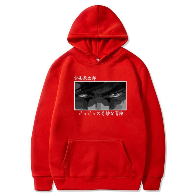 Kujo Jotaro Japanese Animation Hoodies Men Fashion Long Sleeve Sweatshirts Women Casual Harajuku Streetwear Sudaderas