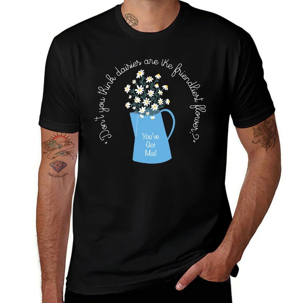 Dont You Think Daisies Are The Friendliest Flower Tshirt Novelty Graphic Tee Shirt