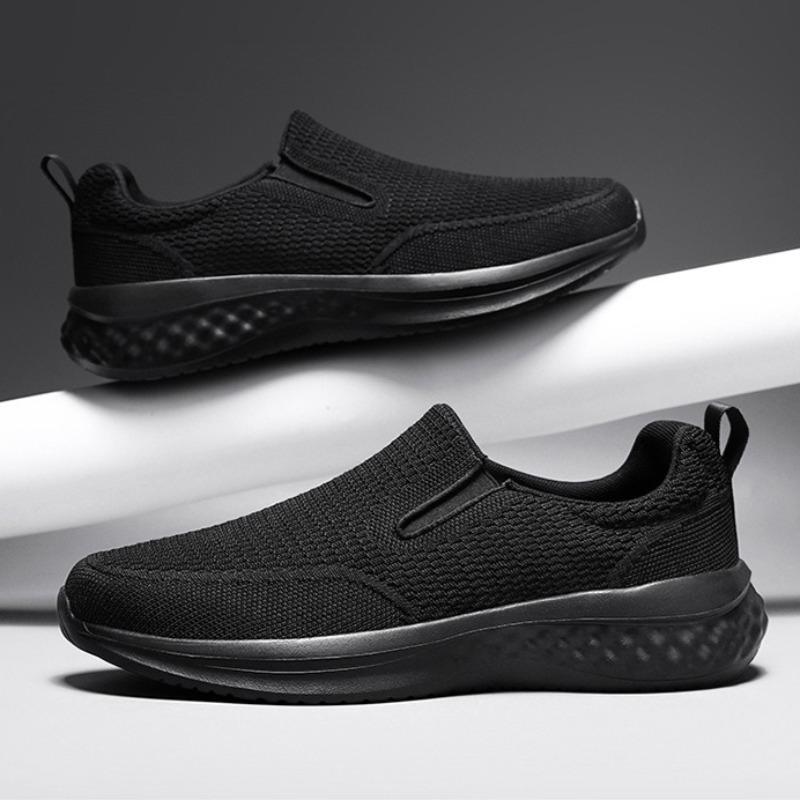 Fashion Summer Men Shoes Mesh Shoes for Men with Hollowed Out Summer Soft Sole Shoes Shallow Mouth Lightweight Breathable Sneakers Men