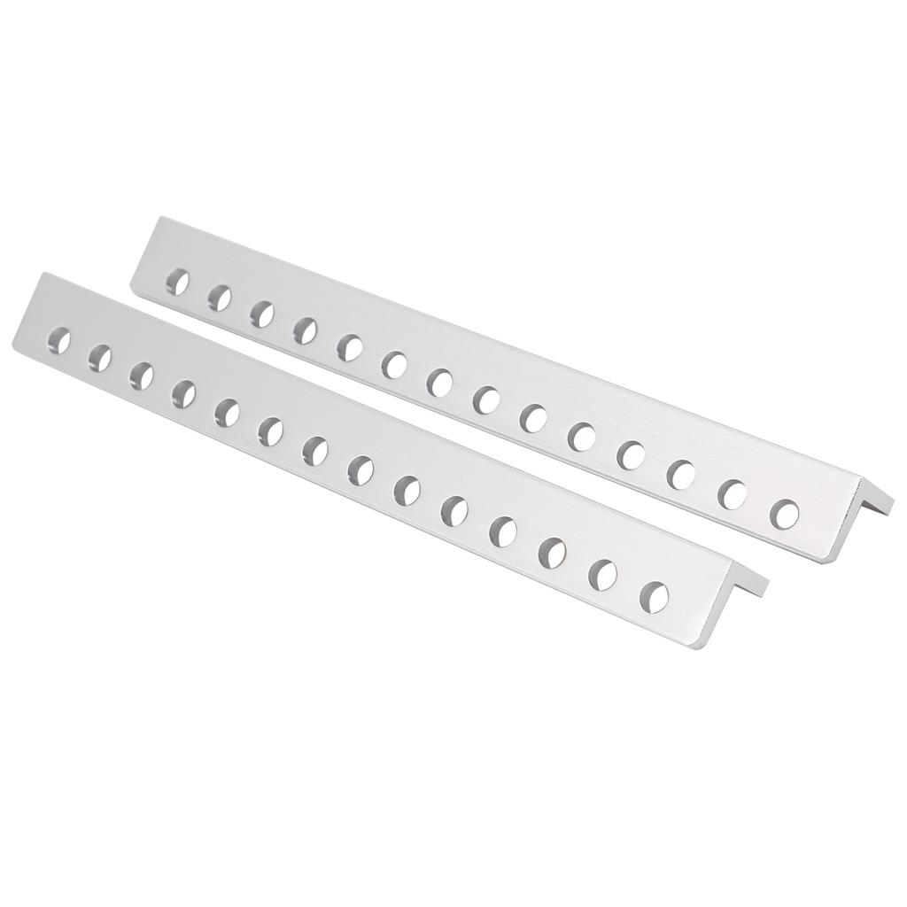 2Pcs Robot Aluminum Beam LShaped 14 Hole Industrial Supplies 12 x 12 x 120mm 3103-0014-0120