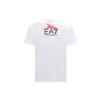 Emporio Armani Ea7 Ss23 Solid Color Round Neck Short Sleeve T-Shirt Men tops White 3RPT29-PJM9Z-1100
