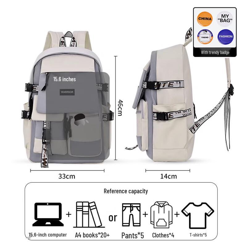 Warrior Ergonomic Large Capacity Backpack