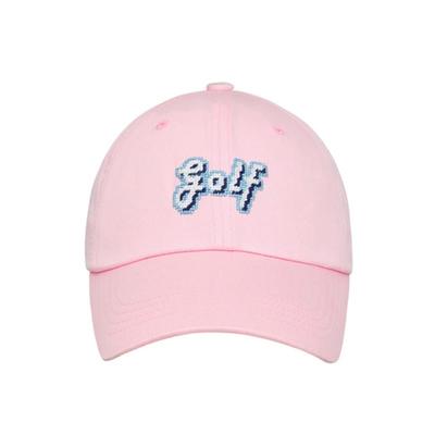 LOLONG Golf NEEDLEPOINT HAT - PINK
