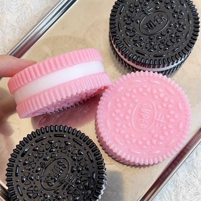 Handmade Tpr Big Cookies Squishy Decompressing Stress Relief Toy Mochi Taba Squeeze  Fidget Toy Biscuit Pinching Toy