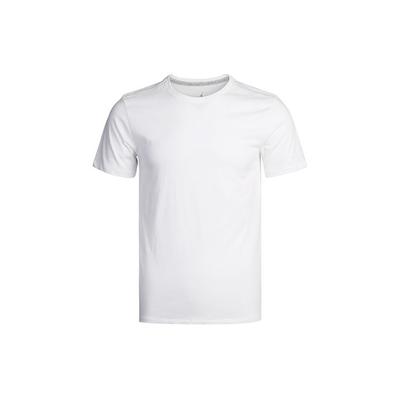 Casual Sports Round Neck Short Sleeve T-Shirt Men Tops White 743037-100