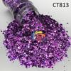 Polyester Glitter Metallic Chunky Mixed Glitter Bulk for Nail Art Epoxy Resin Crafts Christmas Decorations