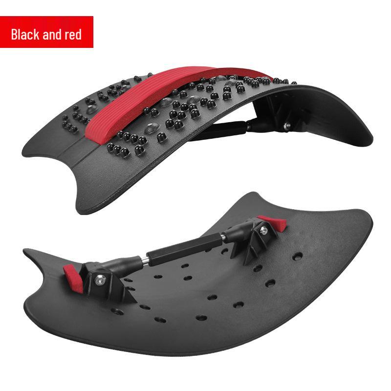 Four-Season Lumbar Traction Device: Spine Corrector & Waist Support Back Cushion for Discomfort