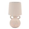 Hestia Natural Handle Vase Lamp - 28cm