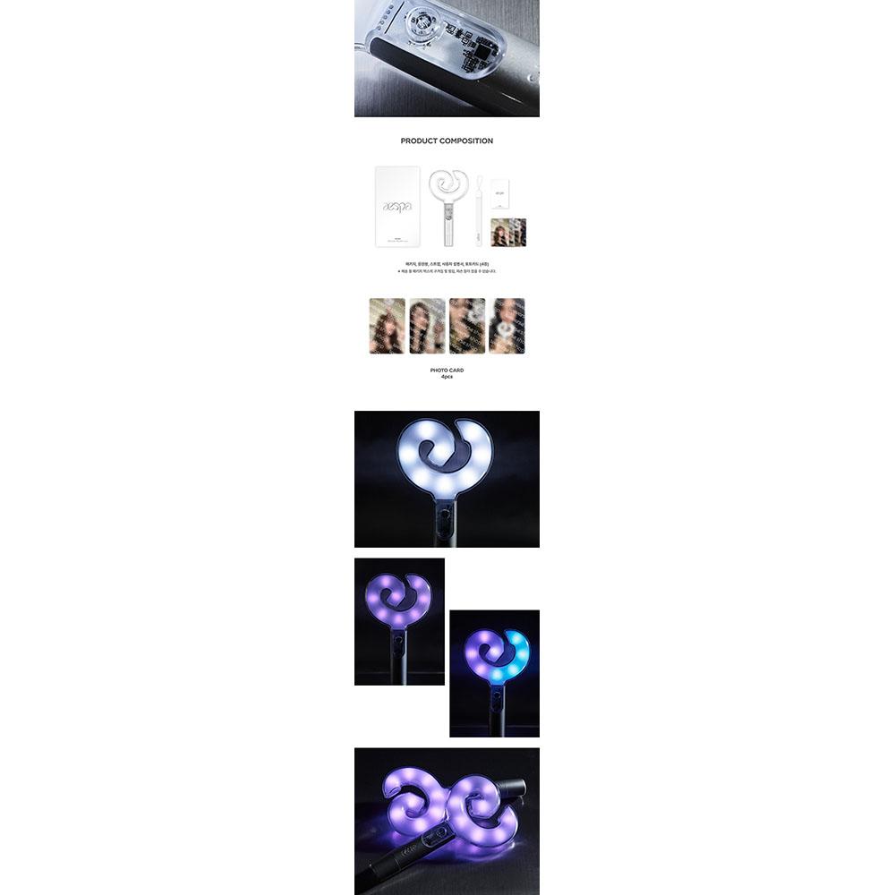 READY STOCK AESPA - Official Light Stick Fan Light