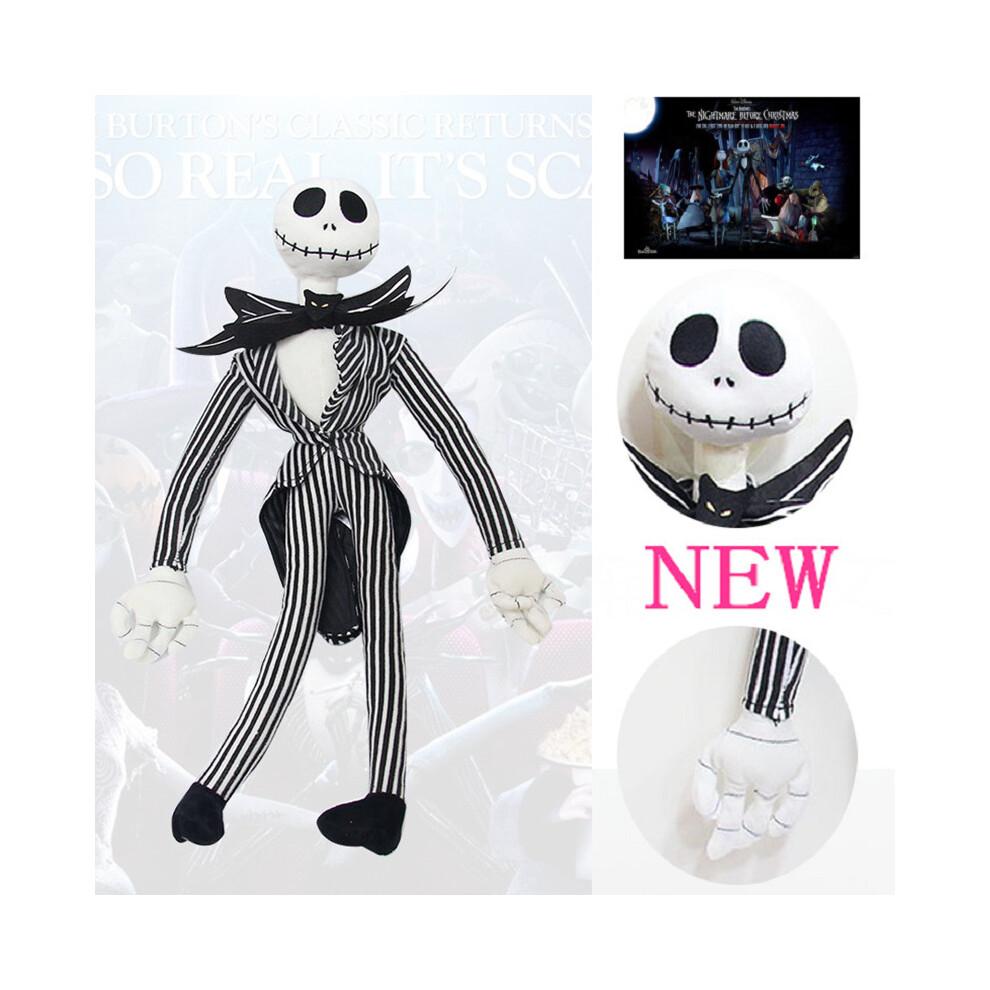 Disney The Nightmare Before Christmas Jack Skellington Plush Doll Toy Xmas Toys