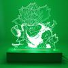 Gaming Room Lamp Anime Goku Night Light Luces Led Lights For Bedroom Home Decoration Usb Small Rgb Lighting Xmas Birthday Gifts Kid Friendly